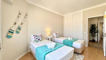 2 quartos, roupa de cama