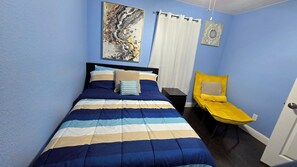 1 室のベッドルーム、WiFi、ベッドシーツ