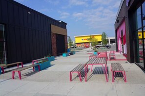 Restauration en plein air