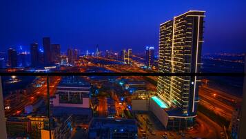 Luxury Apartment, 2 Bedrooms, Balcony, City View | View from room