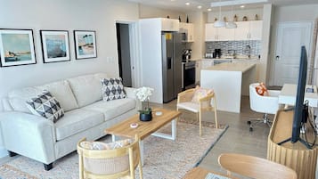 Apartemen, 2 kamar tidur, teras, pemandangan kebun | Area keluarga