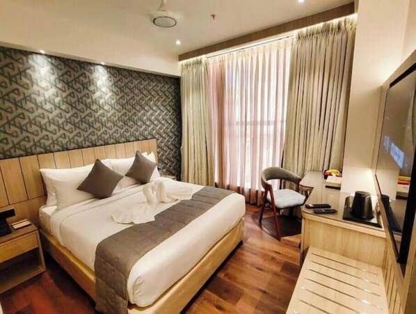1 Schlafzimmer, Bügeleisen/Bügelbrett, WLAN