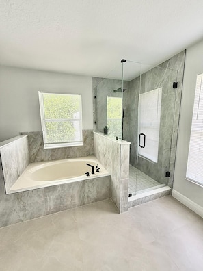 Towels, soap, toilet paper