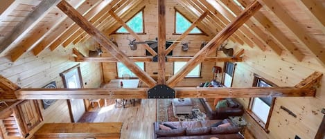 Cabin, Multiple Beds, Patio (Seven Pines) | Living area