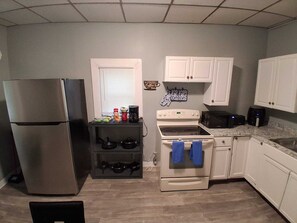 Microwave, oven, stovetop