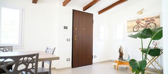 In the heart of Agrigento, in a quiet but central area.