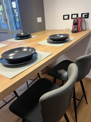 Dining - Loft in Rome, modern apartment, fully equipped, up to 4 people (Roma)