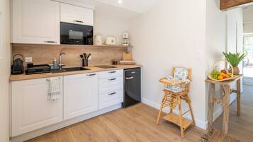 Réfrigérateur, micro-ondes, four, lave-vaisselle