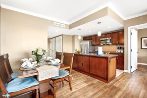 Condo (3 Bedrooms) | Private kitchen | Microwave, oven, dishwasher, coffee/tea maker - Honua Kai 2 Free Rental Cars KBM Resorts Extra Large Lanai 2 Units, 3 Bedrooms HK Ml-1460 (Kaanapali)