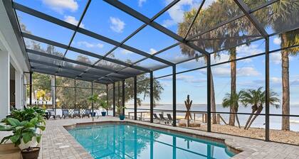 Hilltop Hideaway- Pet Friendly Lake Weir Retreat W/Sandy Beach & Pool