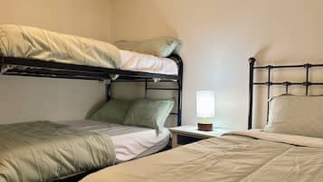 3 habitaciones, wifi gratis y ropa de cama