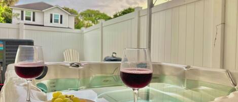 Bain à remous extérieur