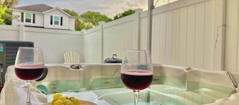 Hot Tub • 3-Story Beach Retreat w/ Arcade, Foosball & King Suite • Sleeps 13