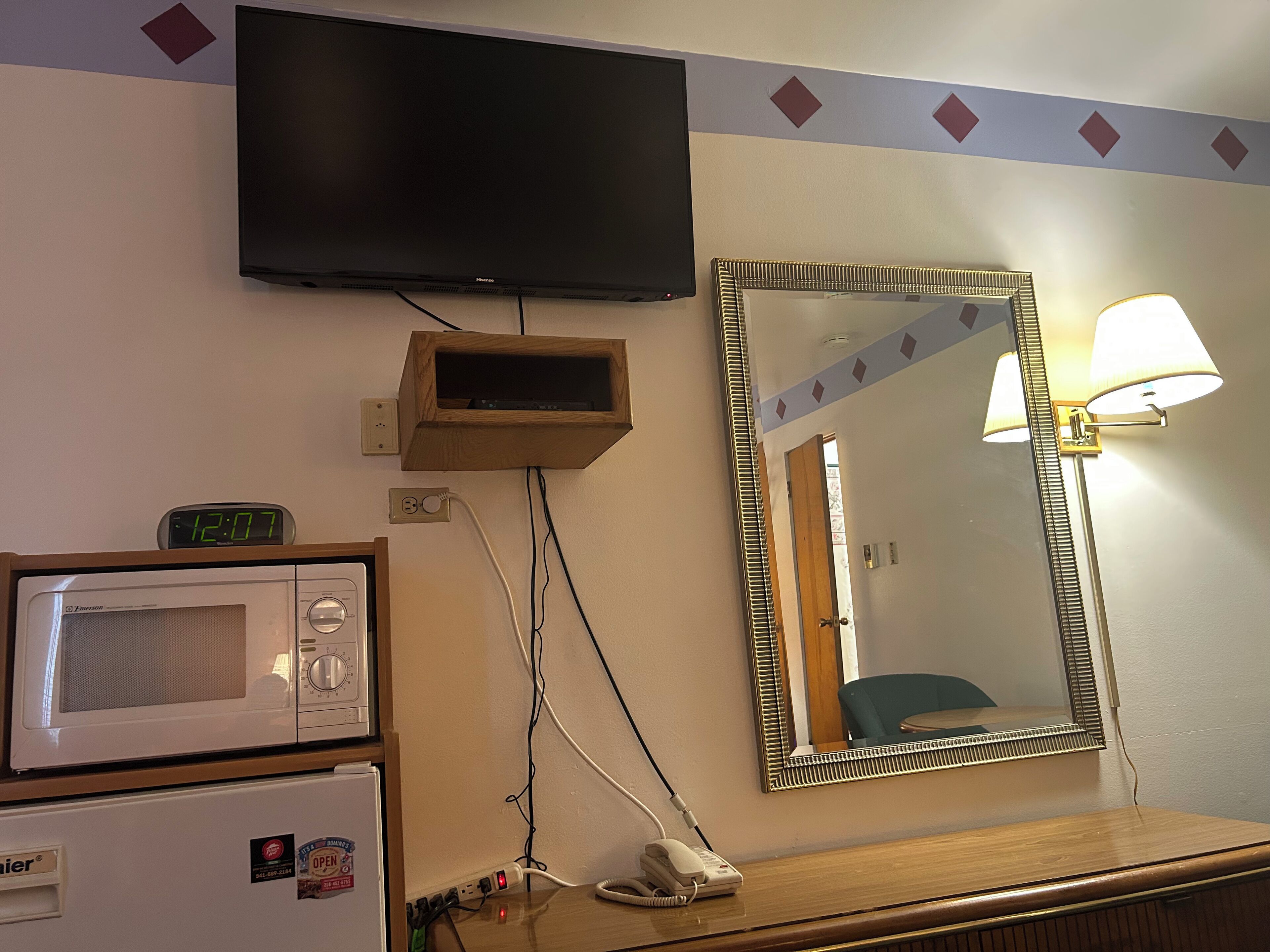 Desk, iron/ironing board, free WiFi, bed sheets