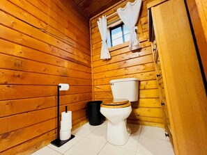 Haartrockner, Handtücher, Seife, Shampoo