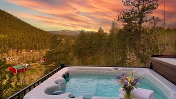 Baignoire à remous extérieure