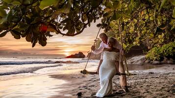 Área de bodas al aire libre