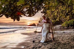 Área de bodas al aire libre