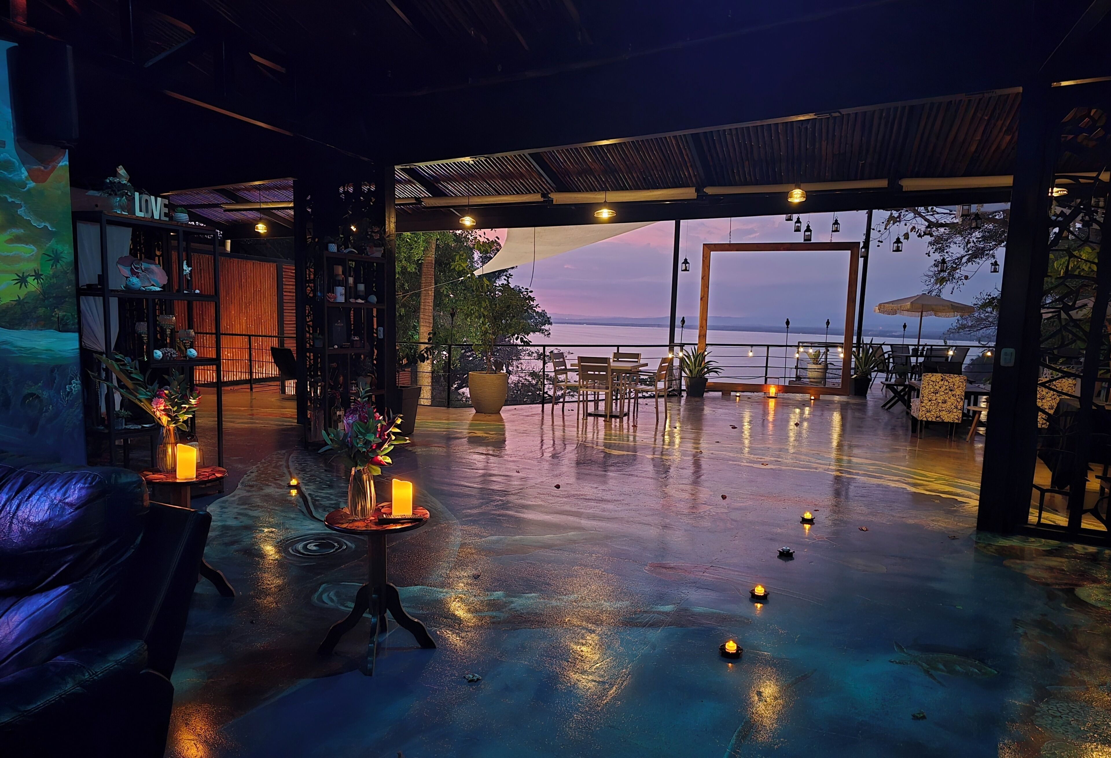 Penthouse Superior, pemandangan samudra | Teras/patio