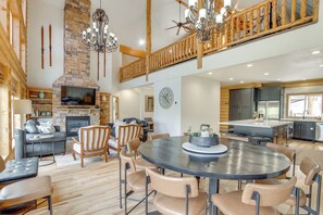 Interior - Hot Tub, Game Room! 3-Story Brian Head Home (Brian Head)