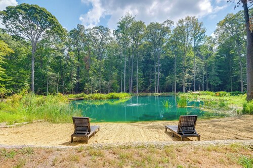 1/2 Acre Pond, Rec Room! Private Oasis in Nanjemoy