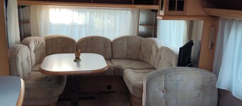 Nele caravan at Waldcamping-Lausitzer-Seenland