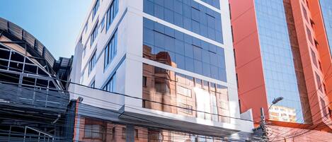 Fassade der Unterkunft