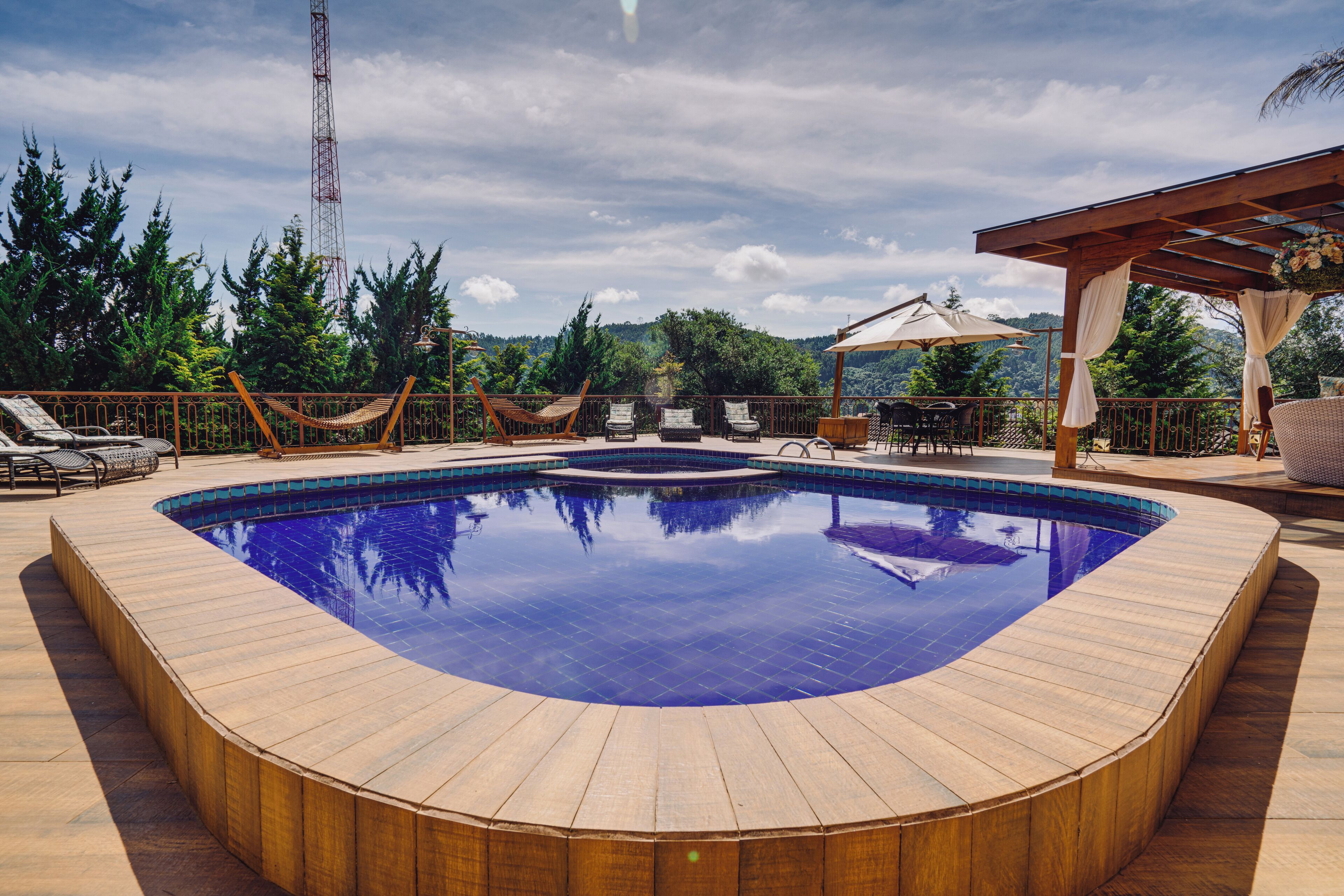 2 outdoor pools, open 8:00 AM to 8:00 PM, pool umbrellas, sun loungers