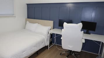 3 soverom, strykejern/-brett, wi-fi og sengetøy