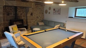 Fireplace - Longère Côtes d'Armor, with large garden and 20 min from the coast (Bourseul)