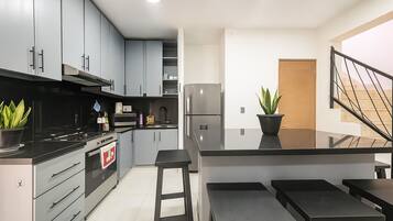 Microwave, oven, stovetop