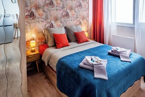 1 sovrum, strykjärn/strykbräda, wi-fi och sängkläder