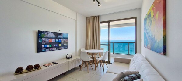 Comfort Apartment | Living area - COBAR0141 - Edifício 535 Barra (Salvador)