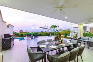 Apartment, 3 Bedrooms, Private Pool, Ocean View | Terrace/patio