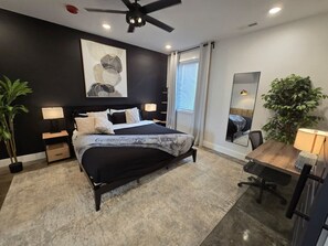 1 habitación, tabla de planchar con plancha, wifi y ropa de cama 