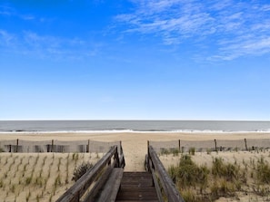 Private beach nearby
