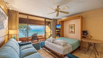 Appart'hÎtel Classique, 1 chambre, véranda, vue océan | Lits supplémentaires