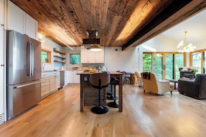 House (2 Bedrooms) | Interior - Modern Catskills Escape w/ Open Living, Steam Shower, & Hot Tub w/ Mountain Views, Minutes From Woodstock & Trails Suncliff Vista (Glenford)