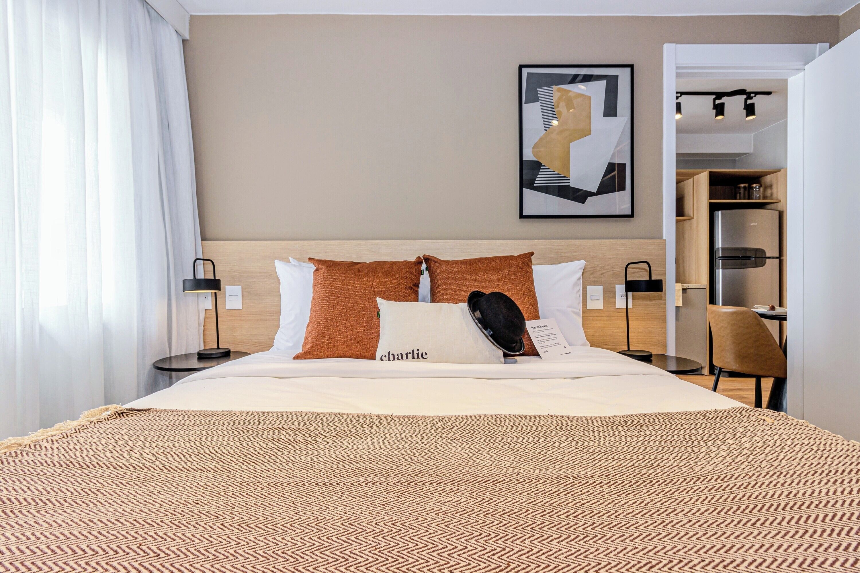 公寓, 1 間臥室 (1 Double Bed with Sofabed) | 低過敏寢具、獨特裝潢、布置獨特、筆電工作空間