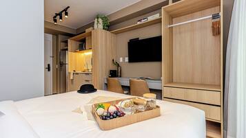 Studio Standard Casal | Hypo-allergenic bedding, individually decorated, individually furnished