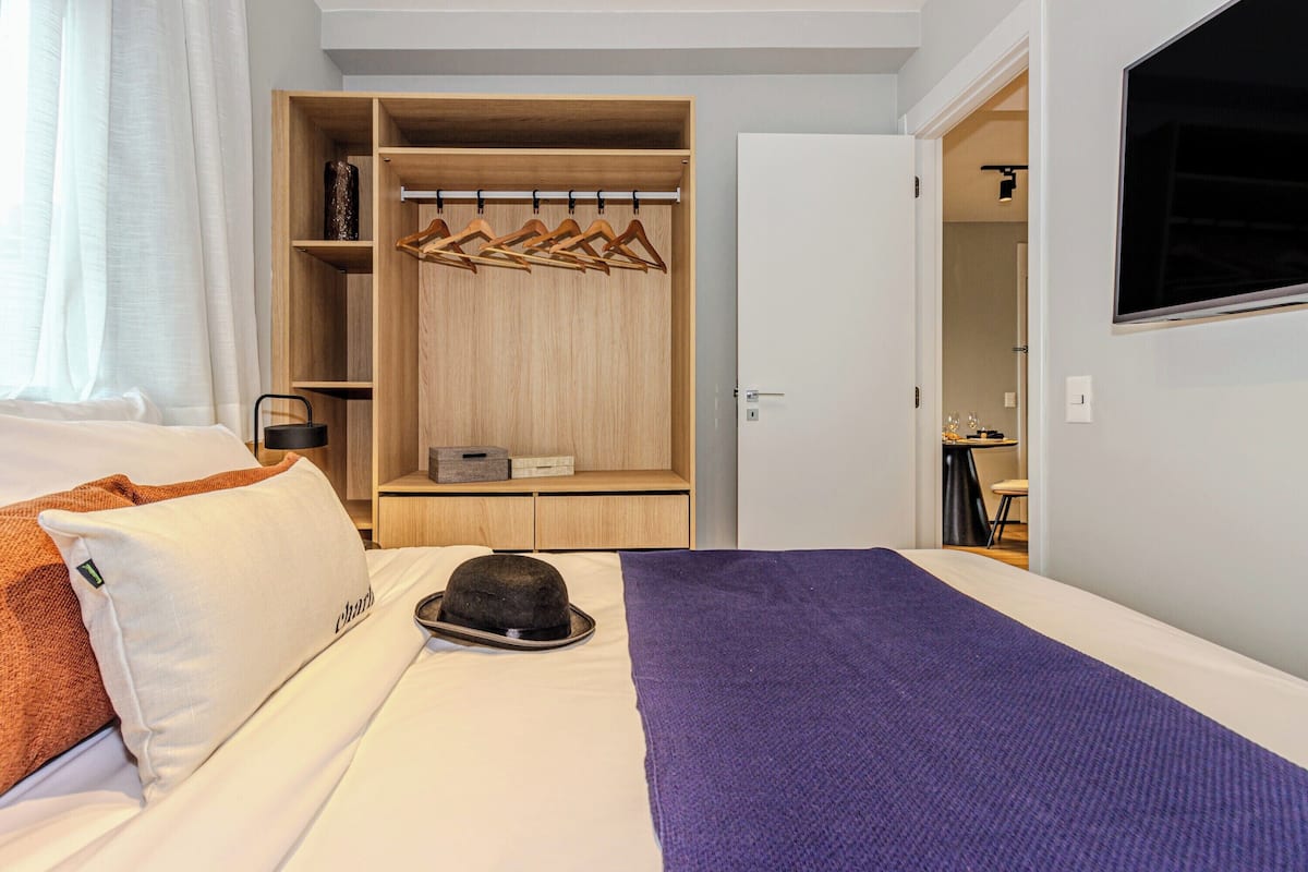 Apartamento 1 Dorm Standard Casal com sofá-cama | Allergiatestatut vuodevaatteet, yksilöllisesti sisustettu