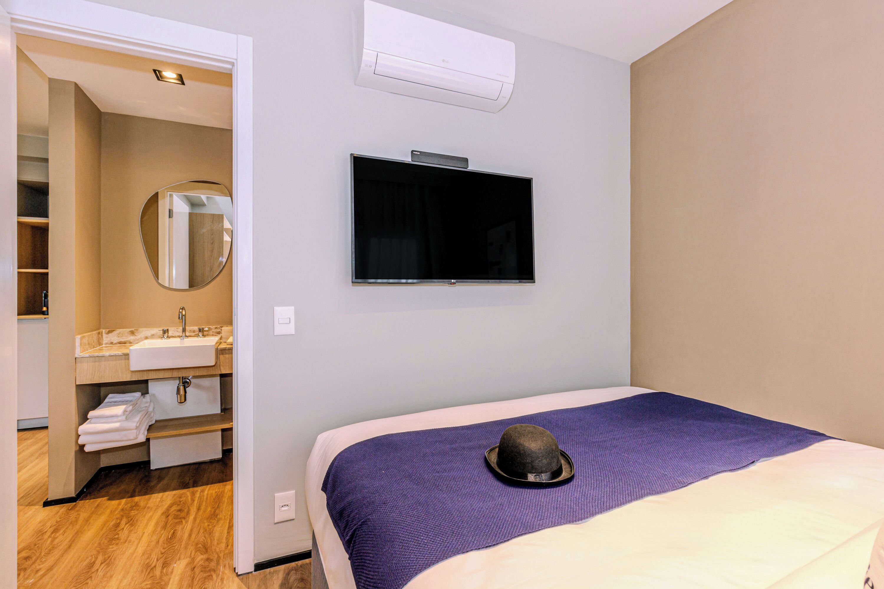 標準公寓, 1 間臥室 (1 Double Bed with Sofabed) | 低過敏寢具、獨特裝潢、布置獨特、筆電工作空間