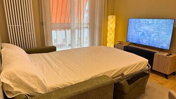 1 Schlafzimmer, Bügeleisen/Bügelbrett, WLAN, Bettwäsche