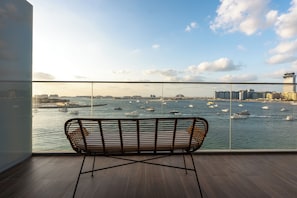 Luxury Apartment, 2 Bedrooms, Sea View | Balcony