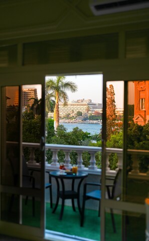 Classic Double Room, Balcony, River View | In-room safe, blackout drapes, soundproofing, iron/ironing board - The H Zamalek Suites (Cairo)