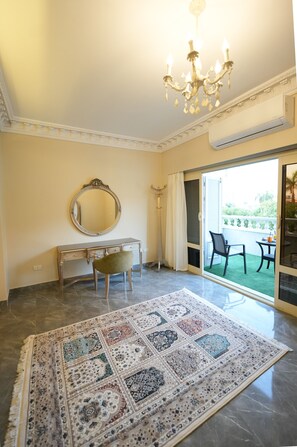 Classic Double Room, Balcony, River View | In-room safe, blackout drapes, soundproofing, iron/ironing board - The H Zamalek Suites (Cairo)