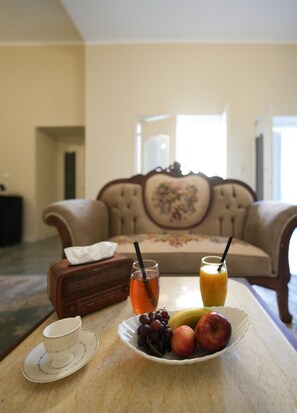 Family Suite, Balcony, Garden View | Living area - The H Zamalek Suites (Cairo)