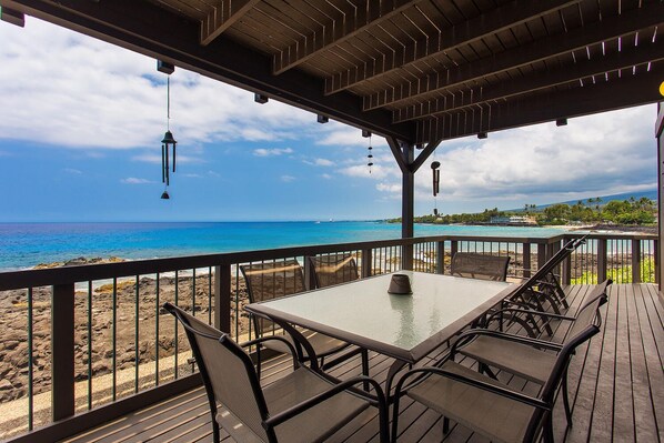 House, Multiple Beds, Balcony, Ocean View (Kona Bliss at Kona Onenalo) | Outdoor dining
