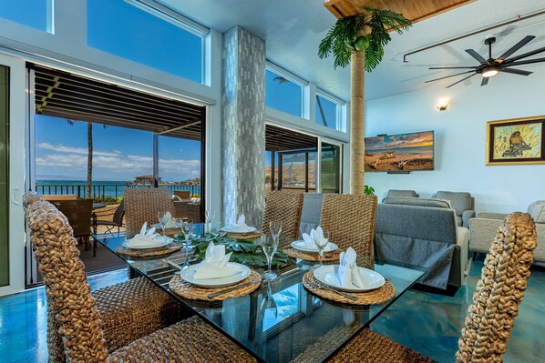 Dining - Gorgeous 3-Bedroom Condo in Ma'alaea With Extra Large Waterfront Lanai (Wailuku)