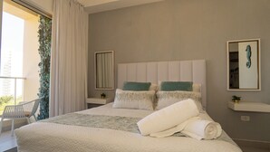 1 غرفة نوم وواي فاي وملاءات أسرّة